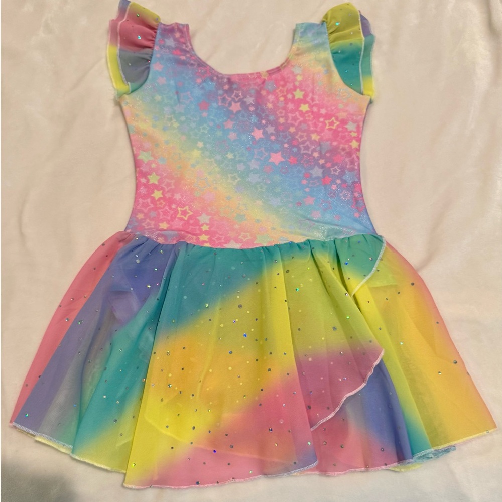 Girls Ballet Leotard with skirt